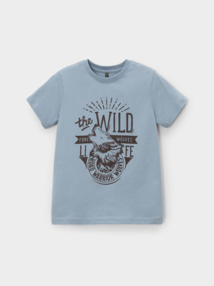 Футболка для мальчика, артикул: К 302440, цвет: синий