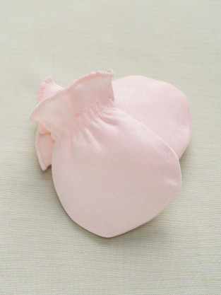 Рукавички для новорожденных, артикул: К 8506, цвет: светло-розовый