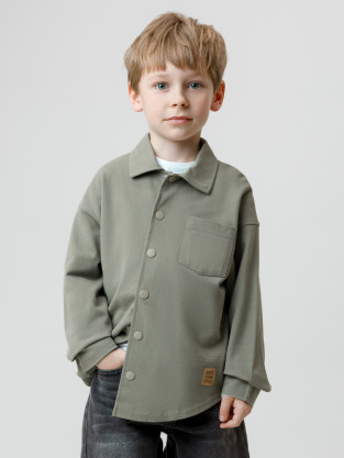 Рубашки для мальчика, артикул: КР 302794, цвет: хаки