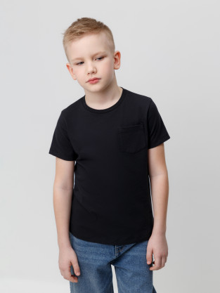 Футболка для мальчика, артикул: К 302299, цвет: черный