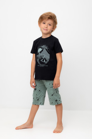 Пижама для мальчика, артикул: К 1528/24, цвет: черный3