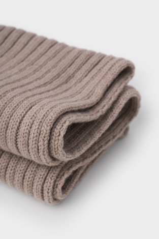 Шарф для девочки, артикул: КВ 15009/ш, цвет: бежевый