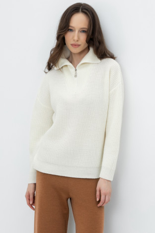 Джемперы женские для мам, артикул: ЕВ 30106/24ш, цвет: бежевый