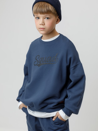 Свитшоты для мальчика, артикул: КР 302796, цвет: синий