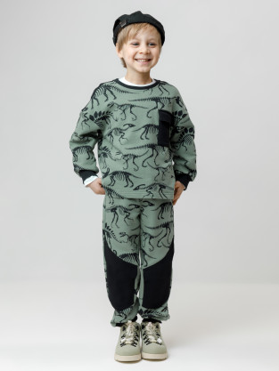 Брюки для мальчика, артикул: КР 400825, цвет: хаки