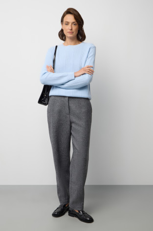 Джемперы женские для мам, артикул: ЕВ 30238/ш, цвет: голубой