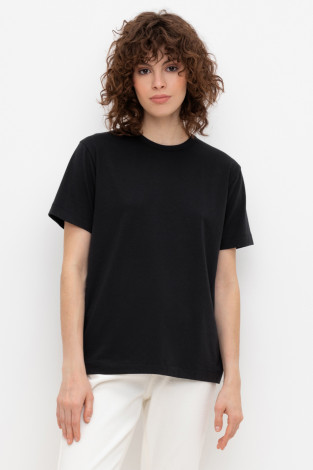 Футболки женские для мам, артикул: ЕВТ 3238/24, цвет: черный