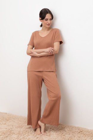 Комплекты для дома для мам, артикул: Е 20115, цвет: кофейный