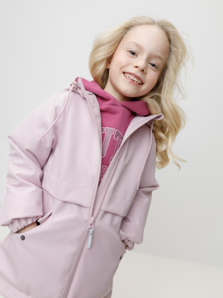 Куртка для девочки, артикул: ВК 32179/4 УЗГ, цвет: фиолетовый