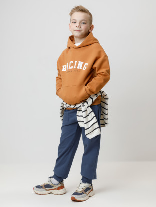 Брюки для мальчика, артикул: КР 400661-1, цвет: синий