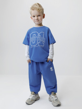 Брюки для мальчика, артикул: КР 400940, цвет: синий