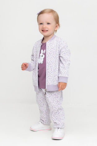 Брюки для девочки, артикул: КР 400720, цвет: фиолетовый