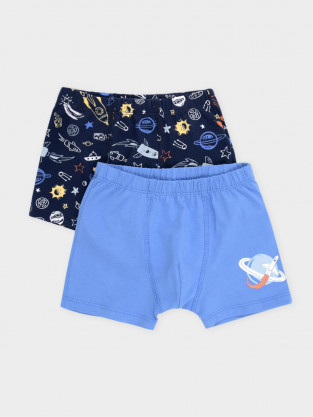 Трусы для мальчика, артикул: К 1912-2уп, цвет: синий