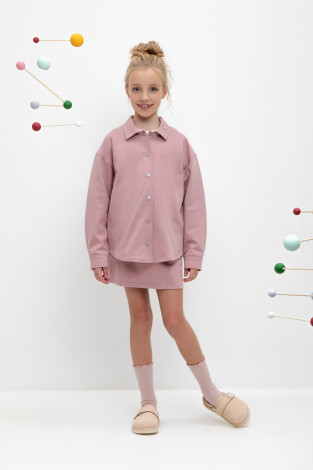 Рубашка для девочки, артикул: КР 302311, цвет: розовый