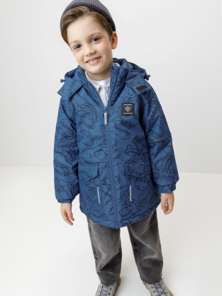 Куртки для мальчика, артикул: ВК 36093/н/3 ГР, цвет: синий