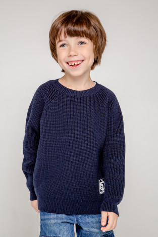 Джемпер для мальчика, артикул: КВ 30123/ш, цвет: синий