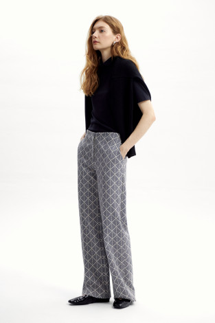 Брюки женские для мам, артикул: ЕВТ 4129, цвет: бежевый