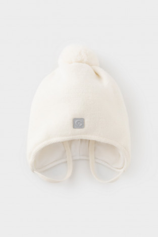 Шапка для девочки, артикул: КВ 20400/ш, цвет: бежевый