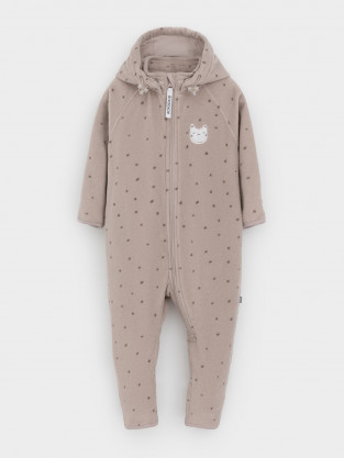 Комбинезон для девочки, артикул: ФЛ 60009/н/3 ГР, цвет: серый