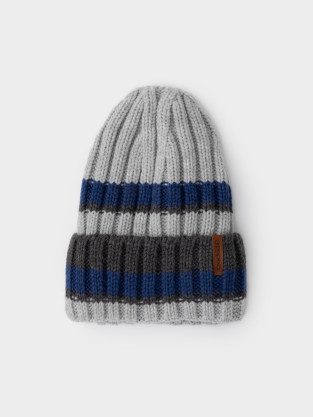 Шапка для мальчика, артикул: КВ 20413/ш, цвет: серый