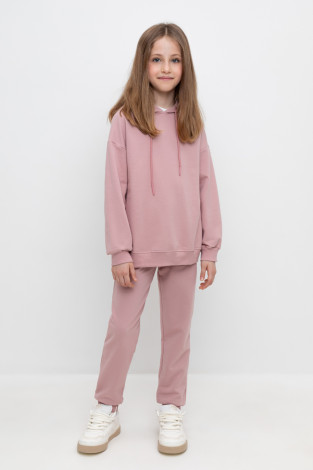 Брюки для девочки, артикул: КР 400731, цвет: розовый