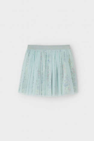Юбка для девочки, артикул: КР 7129-1, цвет: голубой