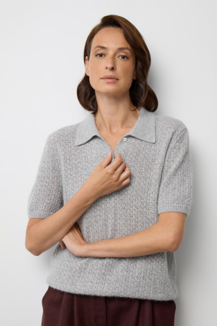 Джемперы женские для мам, артикул: ЕВ 30301/ш, цвет: серый