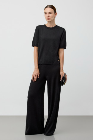 Джемперы женские для мам, артикул: ЕВ 30290, цвет: черный