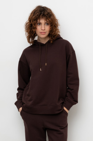 Джемперы женские для мам, артикул: ЕВТ 3179/24, цвет: коричневый