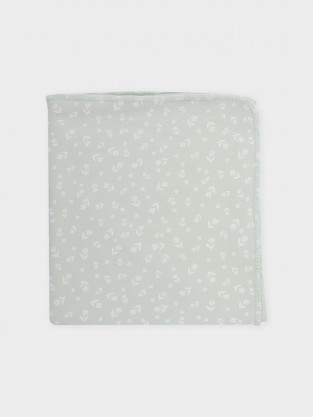 Простынка для новорожденных, артикул: К 8512, цвет: зеленый