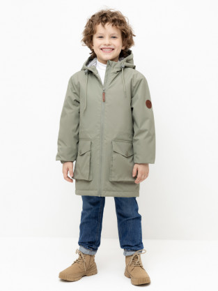 Куртки для мальчика, артикул: ВК 30150/2 УЗГ, цвет: зеленый