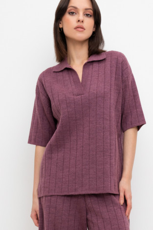 Джемперы женские для мам, артикул: ЕВ 30175/ш, цвет: бордовый