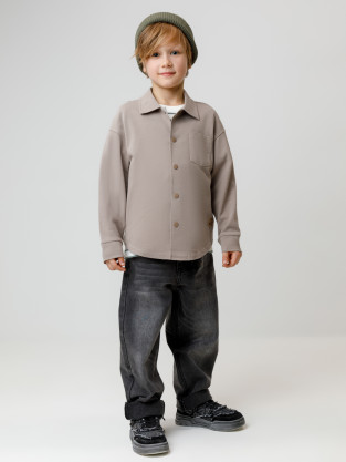 Рубашки для мальчика, артикул: КР 302794, цвет: коричневый