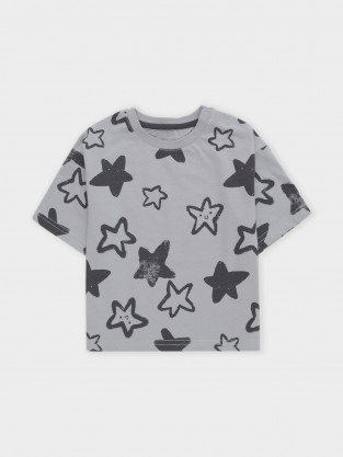 Футболка для мальчика, артикул: КР 302975, цвет: серый