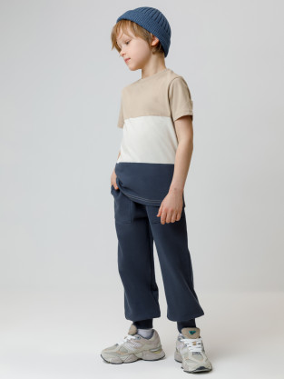 Брюки для мальчика, артикул: КР 400836, цвет: темно-синий