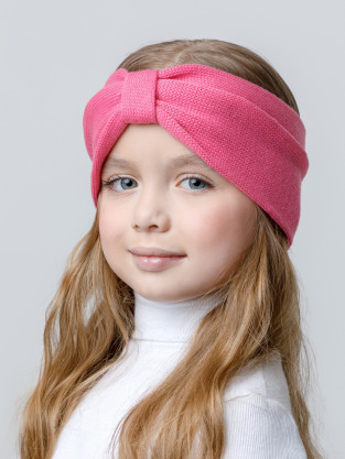 Шапка для девочки, артикул: КВ 20378/25, цвет: розовый
