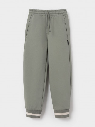 Брюки для мальчика, артикул: КР 400784-1, цвет: хаки