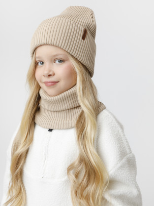 Комплекты вязаные, артикул: КВ 22019, цвет: бежевый