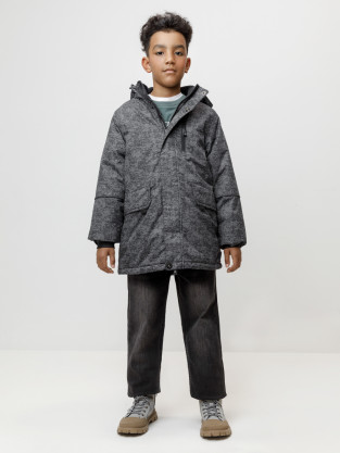 Куртки для мальчика, артикул: ВК 36095/н/1 ГР, цвет: серый