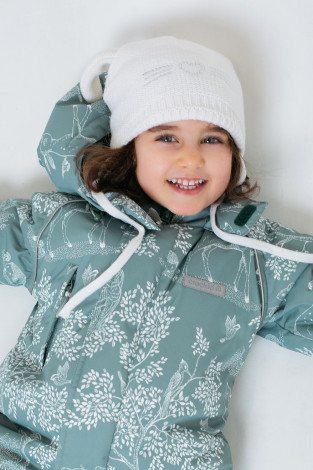 Шапка для девочки, артикул: КВ 20220/ш, цвет: белый