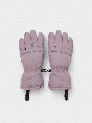 Перчатки для девочки, артикул: ВК 10004/25/19 ГР, цвет: фиолетовый
