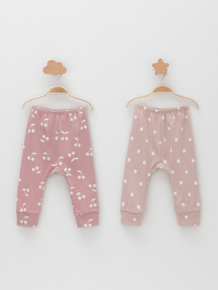 Брюки для новорожденных, артикул: К 4718-2уп, цвет: розовый