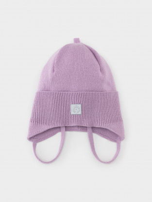 Шапка для девочки, артикул: КВ 20422, цвет: фиолетовый