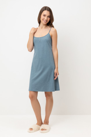 Сорочки ночные женские для мам, артикул: Е 10027, цвет: голубой