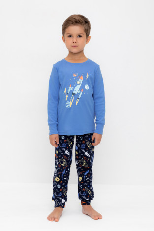 Пижама для мальчика, артикул: К 1541, цвет: голубой