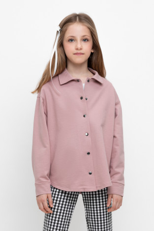 Рубашка для девочки, артикул: КР 302620, цвет: розовый