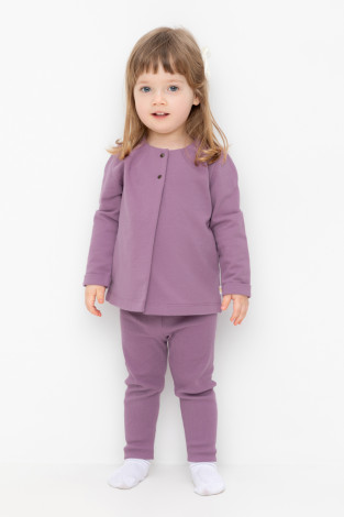 Лосины для девочки, артикул: КР 400597, цвет: бордовый