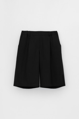 Шорты женские для мам, артикул: ЕТ 40015, цвет: черный - 2 фото