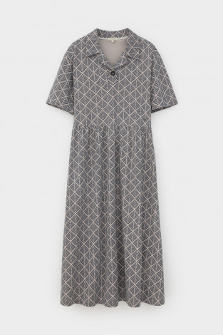 Платья женские для мам, артикул: ЕВТ 5071, цвет: бежевый - 2 фото