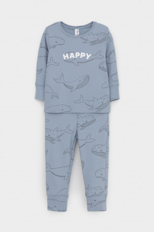 Пижама для мальчика, артикул: К 1621, цвет: синий - 2 фото